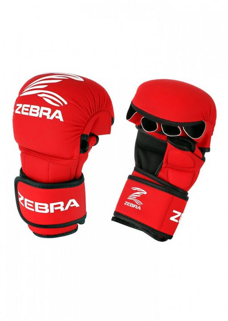 지브라 MMA 글러브 - [ZPEMAG01] ZEBRA MMA Sparring Gloves red /권투 킥복싱 무에타이 MMA 종합격투기