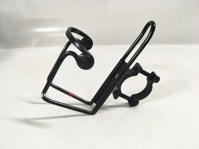 대형 보관 차량용 차 컵홀더 트럭 걸이 경차 커피 자동차, 대형 스냅 링이 있는 블랙 브래킷, 1개