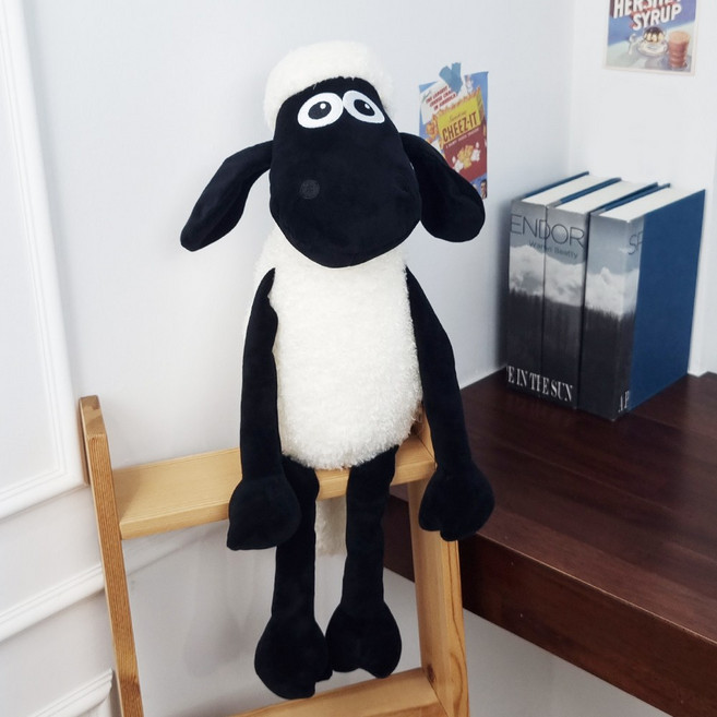 공식 정품 숀더쉽 인형 대형 봉제인형 귀여운 양 애착 동물 인형 50cm, 숀더쉽50cm