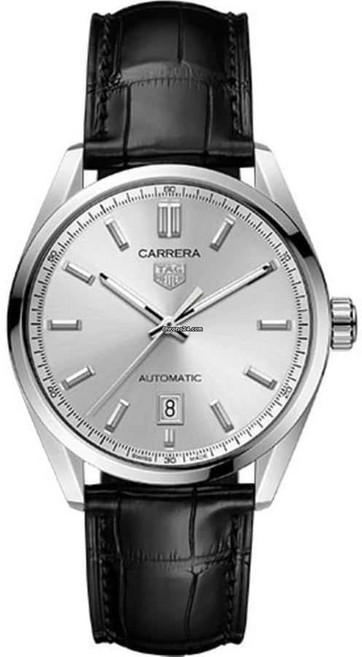 2위 - [Tag Heuer] 태그호이어 카레라 WBN2111.FC6505 오토매틱 39mm 블랙 알리게이터 스트랩 