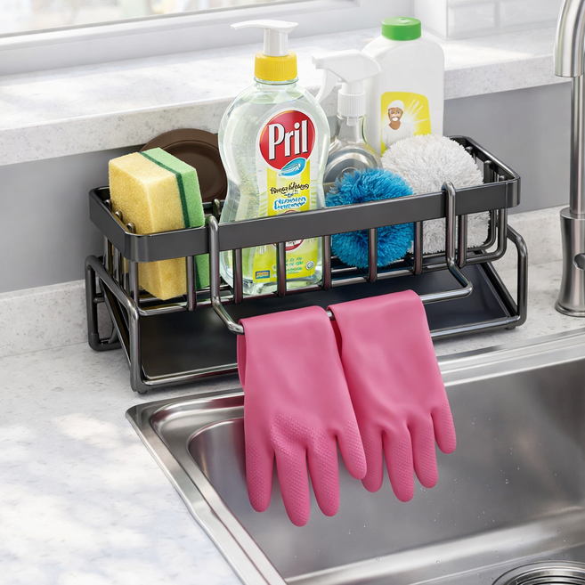 모디케이 수세미 거치대, 그레이, 1개