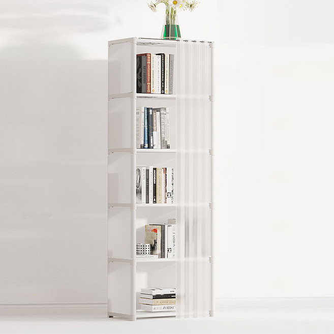 수납정리함 루케인 비웰 400 다용도 커튼수납장