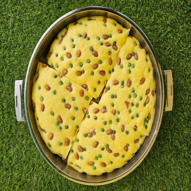 쫀득한! 옥수수 술빵 대왕사이즈, 8개, 450g