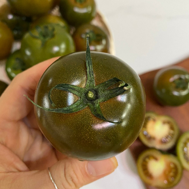 싱싱한 완숙 흑토마토 까망토마토, 1박스, 4kg