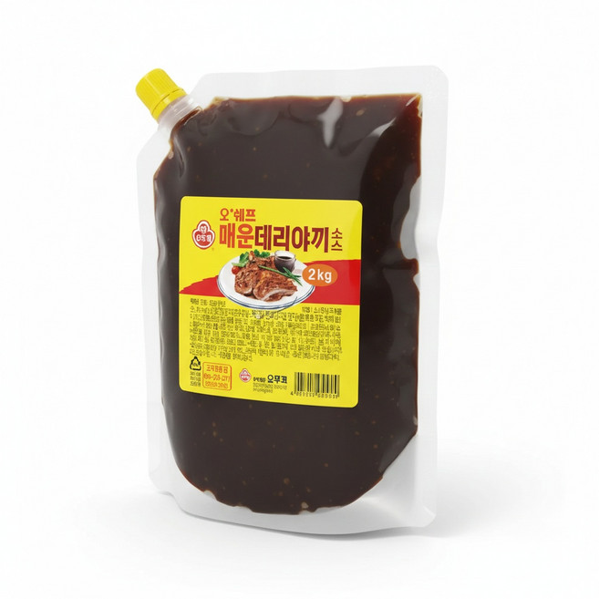 오뚜기 오쉐프 매운데리야끼소스 2kgx6개/1BOX