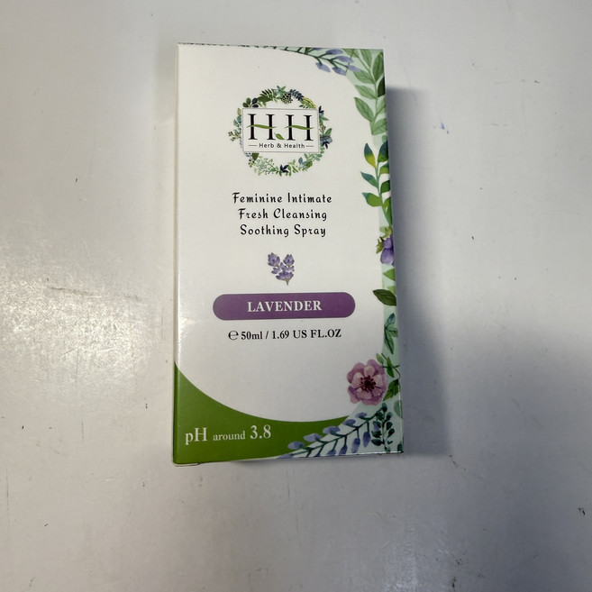 HH 私密潔淨舒緩噴霧 薰衣草 50ml 弱酸植萃配方 溫和潔淨, 1件