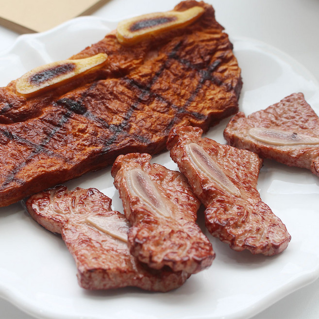 [왓위셀] 조각 LA갈비 모형 2P