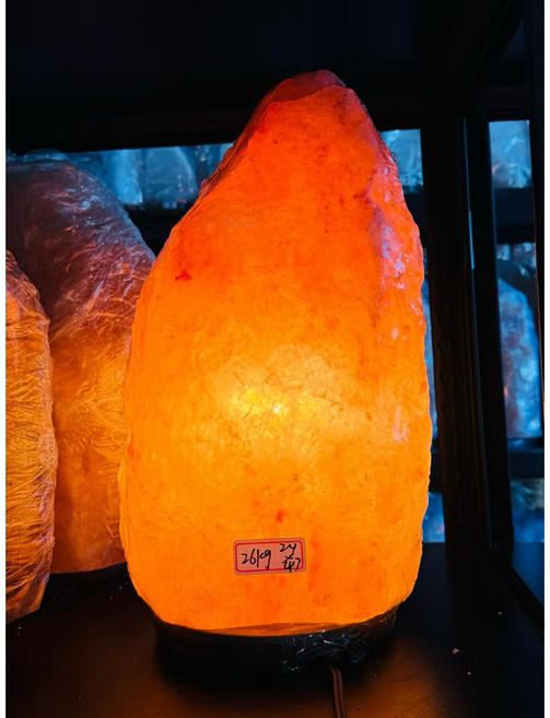 25.5kg 飽滿山型鹽燈 客廳燈飾 喬遷送禮, 搭配一般開關電線