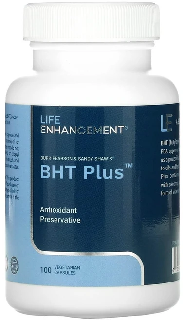 Life Enhancement 더크 피어슨 샌디 쇼의 BHT 플러스 100 캡슐, 1개, 100정 - 쿠팡
