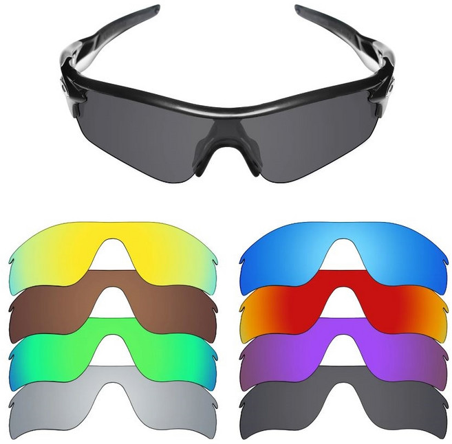 오클리 레이다패스 렌즈 호환 Replacement Lenses for Oakley Radar Path Sunglass, 레드, 1개