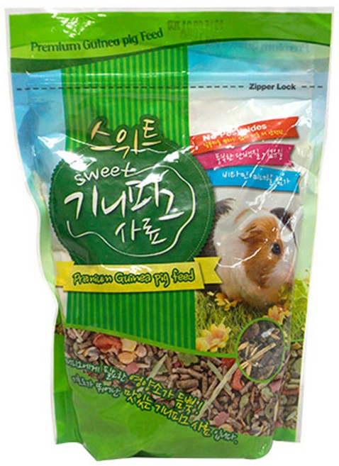 애니멀밥 PSP 스위트 기니피그 사료, 650g, 1개