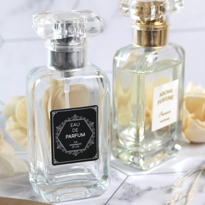 향수유리용기 - 샤인 클림프타입 30ml 공병, 실버, X, 1개