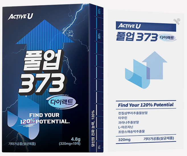 풀업373 다이렉트 1박스(15매) 삼칠삼 전칠삼, 1박스, 15회분