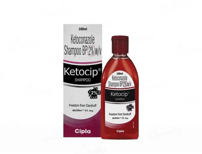 Ketocip 2% Shampoo Ketoconazole Anti Dandruff Shampoo 100 ml, 1개, 100ml - 쿠팡