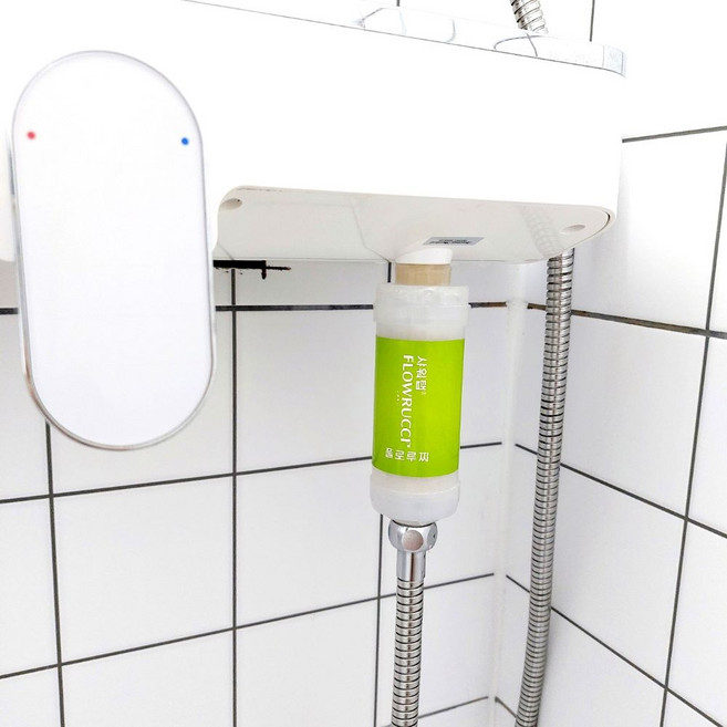 플로루찌 석회수 샤워 필터, 1개, 정수연수기