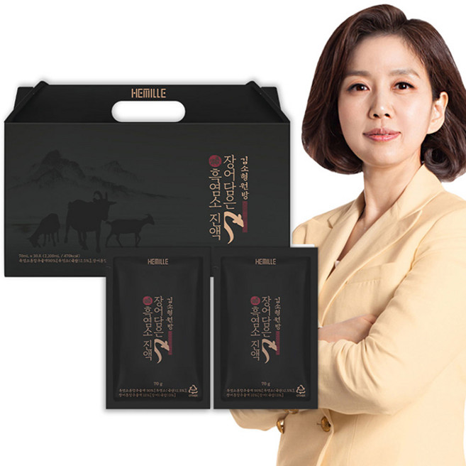 김소형 장어담은 흑염소 진액, 70ml, 240개