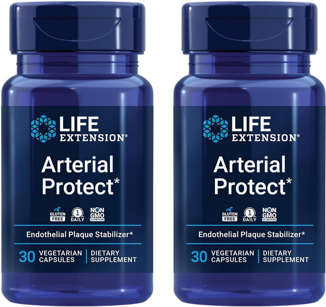라이프익스텐션 아터리얼 프로텍트 베지테리안 캡슐, 30정, 2개
