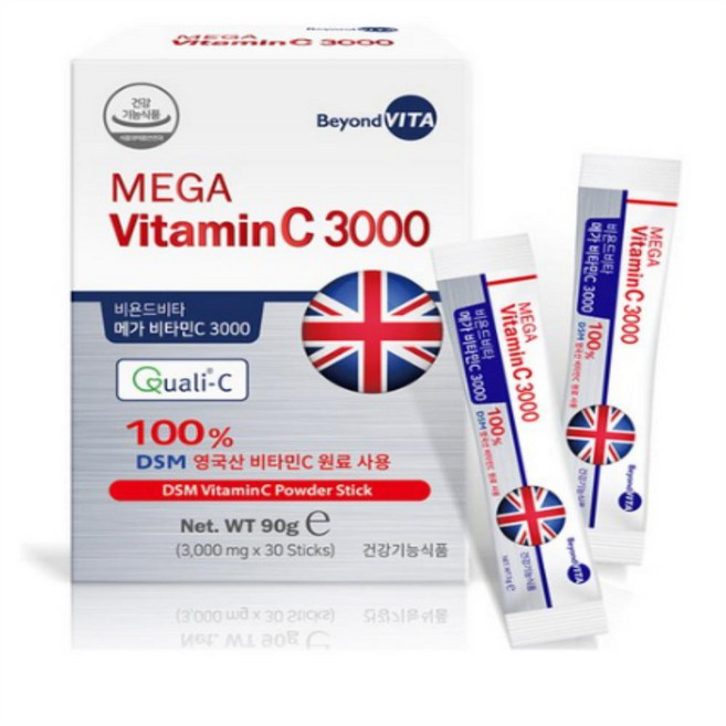 비욘드비타 메가 비타민C 3000, 9개