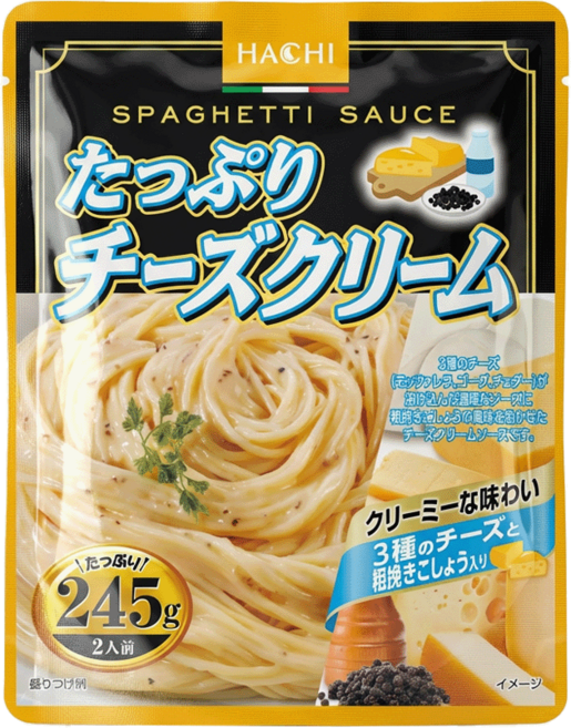 하치 리치 치즈크림 파스타소스 245g, 1개, 245ml