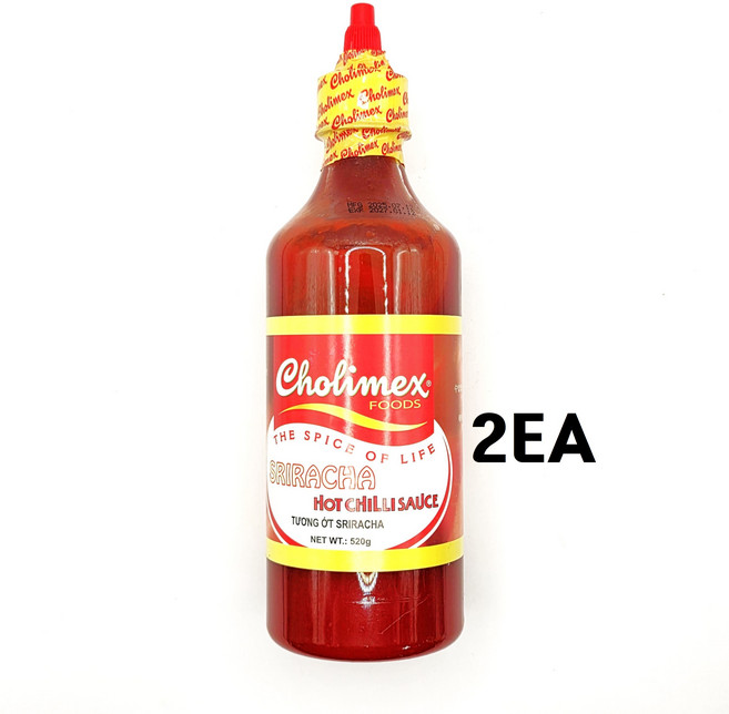 SPICE SRIRACHA HOT CHILLI SAUCE / 베트남 촐리맥스 핫칠리소스, 520g, 2개