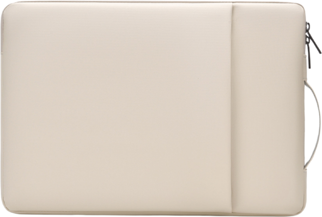 데이모노 데일리 프리미엄 노트북 파우치, 1개, 베이지