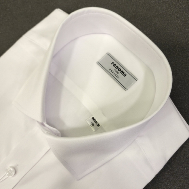 NC불광점 레노마 #부드럽고 구김없는 텐셀 편안한 일반핏 긴팔 셔츠 RMFSGP-001-WH-555