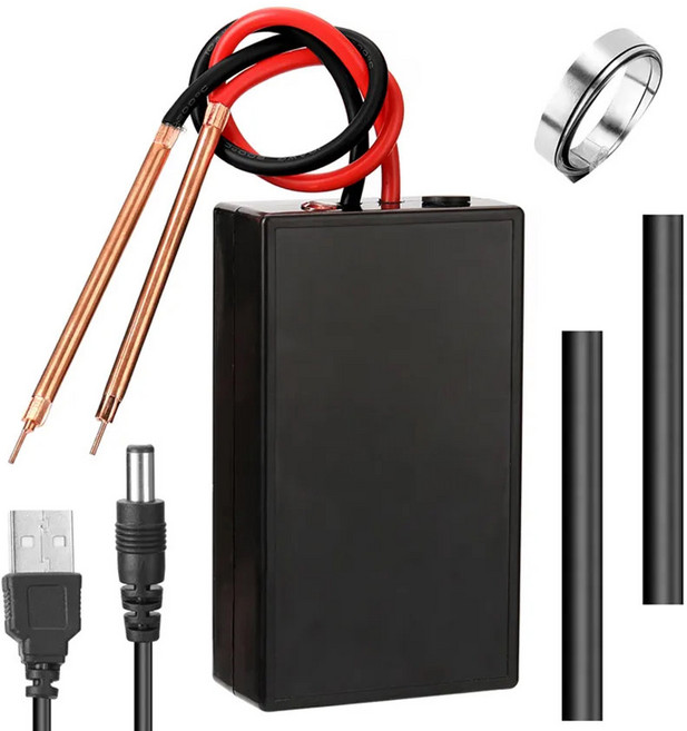 스포트용접기 Docreate 6 기어 스폿 용접 휴대용 조정 가능 미니 0. 18650 배터리 용접기 공구 키트 12mm, 1개