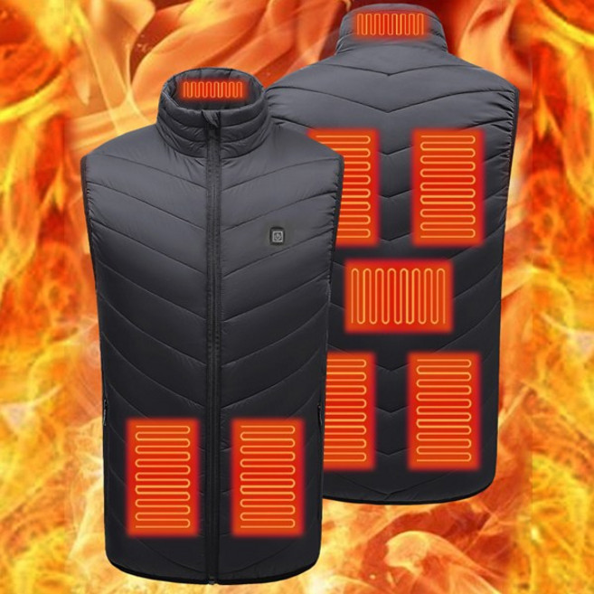 오르고 USB 터틀 발열조끼 골프 등산