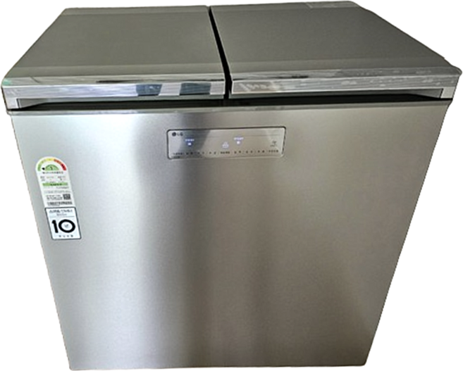 [10% 환급가전] LG전자 디오스 김치톡톡 217L 뚜껑식 2도어 김치냉장고, 몽블랑네이처, K223MB131