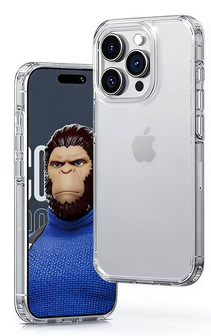 아이폰17/16/15/14 프로맥스 투명 에어백 충격방지 보호케이스 얇고 가벼운 맨몸감 전체보호 스마트폰 케이스