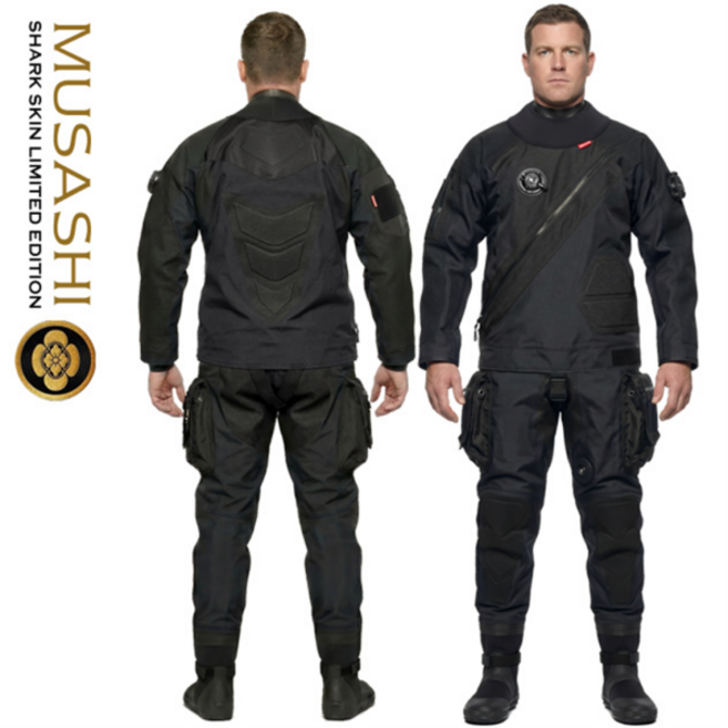 [모비스] 사무라이 스쿠버 다이빙 드라이슈트 무사시, 상세 설명 참조