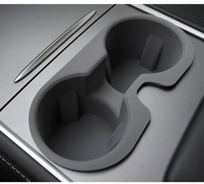 세상의모든제품 테슬라 모델Y 모델3 실리콘 컵홀더, 1개