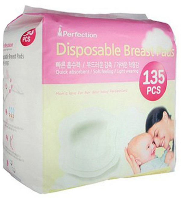 퍼펙션 일회용 수유패드, 135개입, 1박스