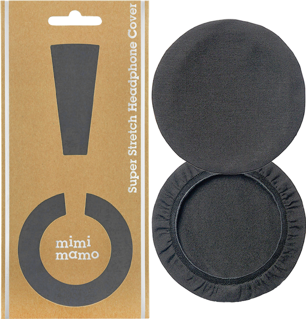 미미마모 헤드셋 이어패드 커버 헤드폰 쿠션 패드 보호, 그레이, (L)