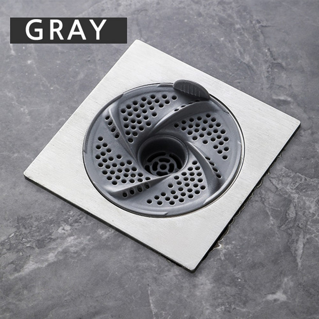 소용돌이 배수구 필터 커버 사이드 픽업 손잡이 회오리 와류 머리카락 이물질 빠짐 방지 차단 마개 뚜껑 다회용, 1개