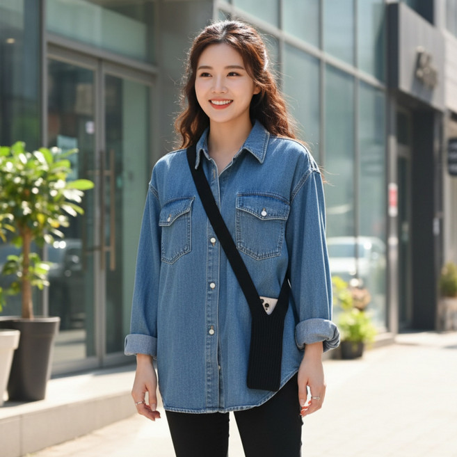 일루오슈 핸드폰 가방 크로스백 미니 포켓 주머니