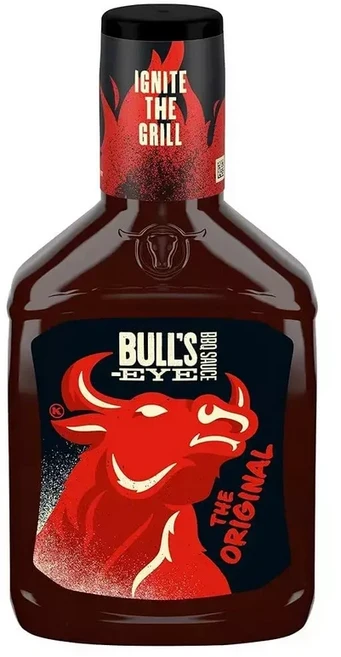 Bull's-Eye 오리지널 바베큐 BBQ 소스 532.3ml 18온스 병, 1개