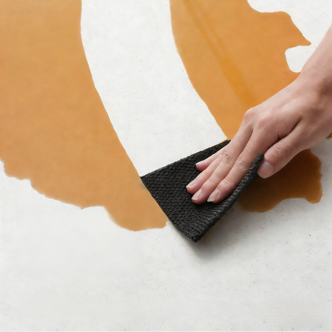 일회용 주방 청소 행주는 멜트블로운 소재로 수분과 기름 흡수가 탁월하며 내장성이 100개, 1개