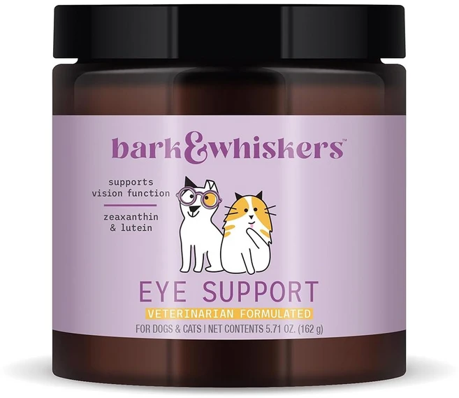 닥터 머콜라 고양이와 개를 위한 안과 지원 6.34온스(180g) 비 GMO 글루텐 프리, 1개, 눈물개선/눈건강, 90회분 - 쿠팡