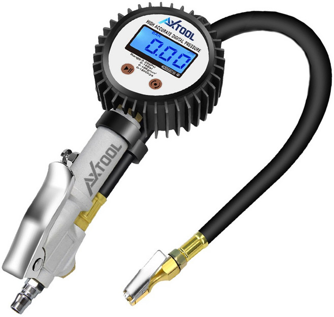 AXTOOL LED 타이어 게이지 디지털, 1개