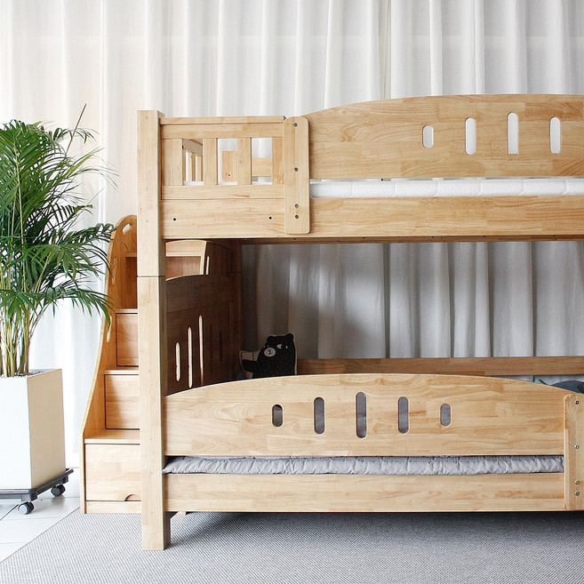 [나누다가구] 힐스 원목 이층침대, 없음, 없음