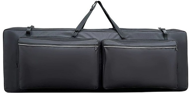 바퀴달린 가야금 가방 거문고 배낭 바퀴 방수 휴대용 그레이 수납, 블랙 업그레이드형 양쪽 어깨끈 무바퀴형, 1개