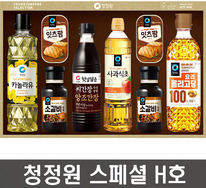 청정원 선물세트 스페셜 H호 추석팜유세트, 1세트