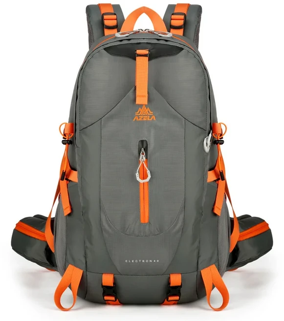 전문 하이킹 발수 산악 등반 캠핑 여행 가방 트렌디한 대용량 야외 레저 하이킹 가방, [03] 40, 03 grey