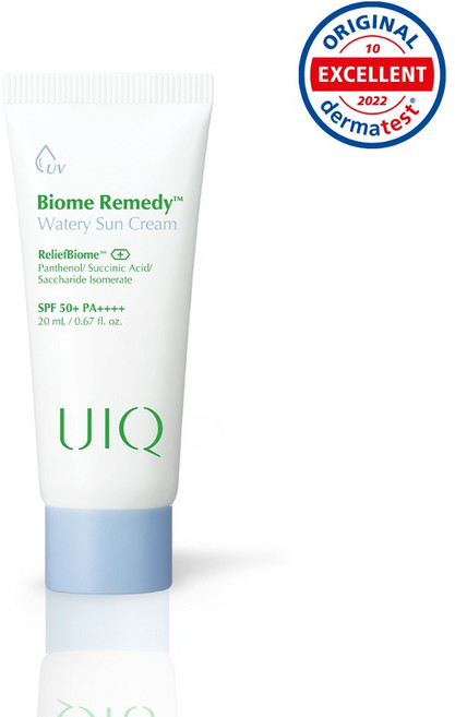 유이크 바이옴 레미디 수분 선크림, 20ml, 1개