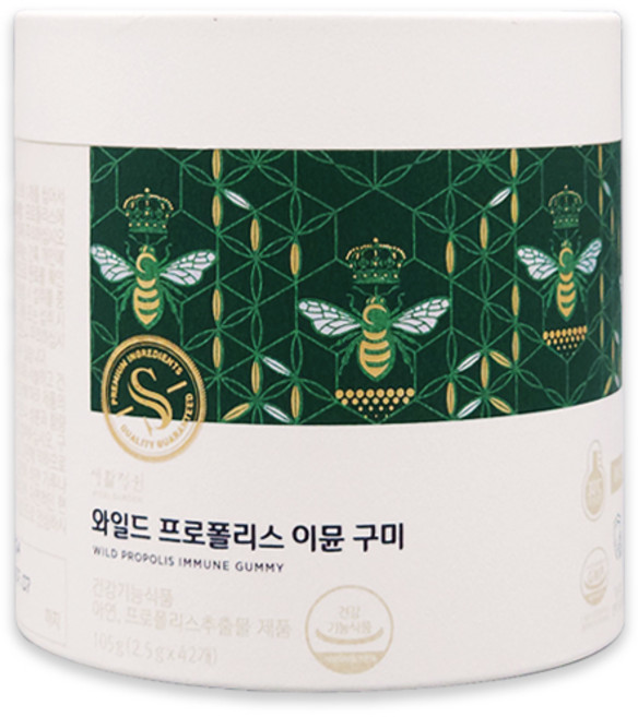 생활정원 와일드 프로폴리스 이뮨 구미 6주분, 42회분, 1개