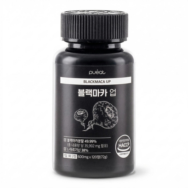 블랙 마카 업 아르기닌 120정 1개
