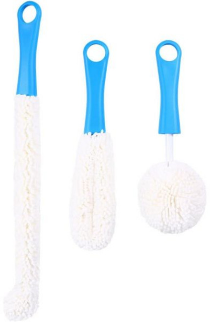 11746058 주방 설거지 브러쉬 세척 솔 청소 와인 디캔터 브러시 3개 세트 플렉시블 병 경량 소재 사용 가정용 도구 청소용품