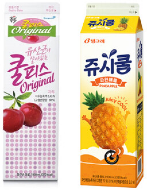 쿨피스+쥬시쿨 음료모음/쿨피스자두+쥬시쿨파인애플/냉장무배, 1개, 930ml