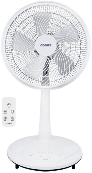 코멕스 스탠드선풍기(발터치 리모컨 써큘) CM3500 가정용 저소음 써큘레이터